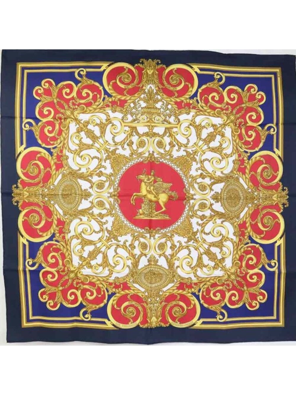 Hermes Scarf Carre 90 les Tuileries